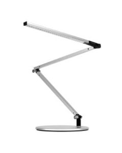 Koncept Z-Bar Mini LED Desk Lamp, Cool Light, 12-3/4inH, Silver