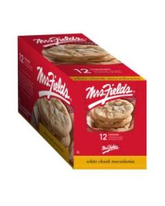 Mrs. Fields White Chunk Macadamia Cookies, Box Of 12