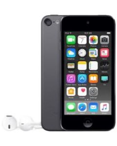 Apple iPod touch 7G 32 GB Space Gray Flash Portable Media Player - Touchscreen - Bluetooth - Wireless LAN - Battery Built-in - 2 Day Audio - 8 Hour Video - 8 Megapixel Camera - Headphone