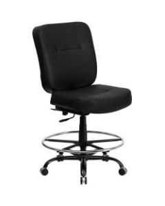 Flash Furniture Hercules Big And Tall Drafting Chair, Black