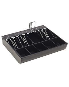 STEELMASTER 1046T Touch-Release Locking Cash Drawer Replacement Tray, Black