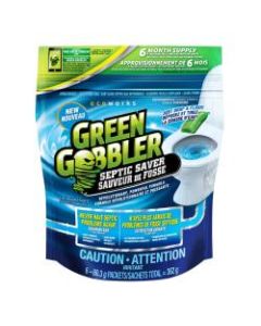Green Gobbler Septic Saver, Unscented, 48 Oz, 6 Applications Per Bag, Pack Of 3 Bags