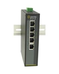 Perle IDS-105G-S1SC40D - Industrial Ethernet Switch - 6 Ports - 10/100/1000Base-T, 1000Base-BX - 2 Layer Supported - Rail-mountable, Wall Mountable, Panel-mountable - 5 Year Limited Warranty
