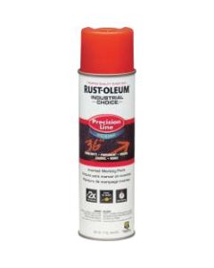 Rust-Oleum M1800 Precision Line Marking Spray Paint, 17 Oz, Alert Orange