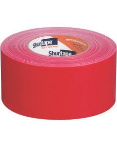 Shurtape PC 618C Performance-Grade Cloth Duct Tape Rolls, 2.83in x 60 Yd, Red, Pack Of 16 Rolls