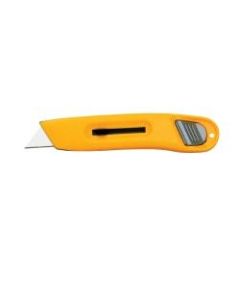 COSCO General-purpose Retractable Utility Knife - 1 x Blade(s) - Plastic Handle - Silver, Silver