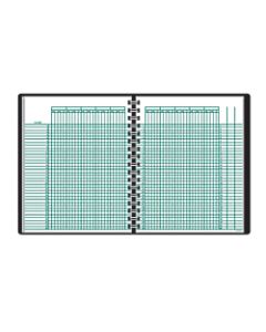 AT-A-GLANCE Undated Class Record Book, 8 1/4in x 10 7/8in, Black