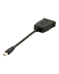 VisionTek Mini DisplayPort to DVI-D Dual Link Adapter (M/F) - Mini DisplayPort to Dual Link DVI-D Active Adapter - mDP to DVI Dual Link Adapter Male to Female 5 inch Active (1920x1080) 60 Hz