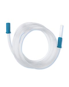 Medline Sterile Suction Tubing With Scalloped Connectors, 12ft, Case Of 20 Tubes