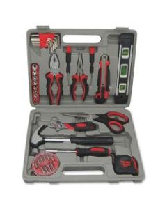 Genuine Joe 42 Piece Tool Kit with Case - Gray