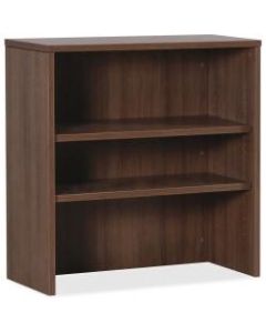Lorell Essentials Series 36inH Stack-On Bookcase, Walnut
