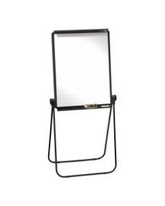 Quartet Ultimate Total Erase Non-Magnetic Dry-Erase Whiteboard Easel, 26in x 34in, Metal Frame With Black Finish