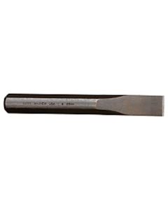 Cold Chisels, 8 in Long, 1 in Cut, Black Oxide, 6 per box