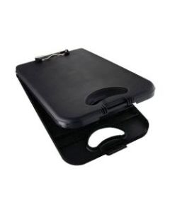 Saunders Deskmate II Plastic Portable Desktop, 8 1/2in x 12in, Black