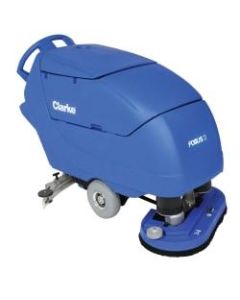 Clarke Focus II 34in Disc Walk Behind Auto Scrubber With Onboard Chemical Mixing System
