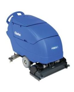 Clarke Focus II 28in Cylindrical Walk Behind Auto Scrubber With Onboard Chemical Mixing System