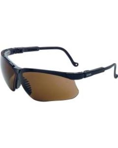 Sperian Wraparound Safety Eyewear, Black/Espresso