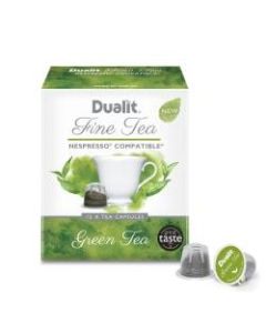 Dualit And Nespresso Compatible Fine Tea NX Capsules, Green Tea, 2.2 Grams, Carton Of 60