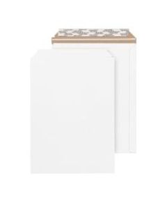 Office Depot Brand White Chipboard Photo And Document Mailer, 100% Recycled, 9in x 12in, Pack Of 24