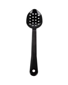 Carlisle Perforated Serving Spoons, 13in, Black, Pack Of 12