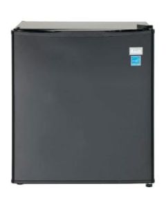 Avanti AR17T1B 1.70 Cubic Foot Refrigerator - 1.70 ft³ - Auto-defrost - Reversible - 1.70 ft³ Net Refrigerator Capacity - Black - Wire Shelf
