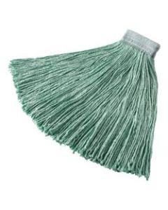 Rubbermaid Web Foot Wet Mop, 5in Band, Green