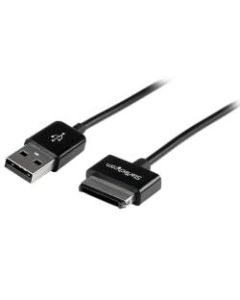 StarTech.com 3m Dock Connector to USB Cable for ASUS Transformer Pad and Eee Pad Transformer / Slider - First End: 1 x Type A Male USB - Second End: 1 x Male Proprietary Connector - Shielding - Black