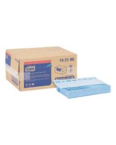 Tork Food Service Cloths, 13in x 21in, Blue, Box Of 150 Cloths