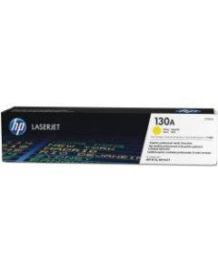 HP 130A Yellow Original LaserJet Toner Cartridge, CF352A