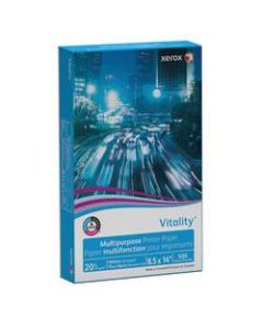 Xerox Vitality Multi-Use Printer Paper, Legal Size (8 1/2in x 14in), 20 Lb, FSC Certified, Ream Of 500 Sheets