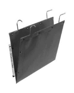 Oblique Filing Systems F4 V-Base Heavy-Duty Kraft File Folders, 2in Expansion, Letter Size, Gray, Box Of 25
