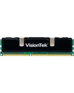 VisionTek 4GB DDR3 1333 MHz (PC3-10600) CL9 DIMM Low Profile Heat Spreader - Desktop - DDR3 RAM - 4GB 1333MHz DIMM - PC3-10600 Desktop Memory Module 240-pin CL 9 Unbuffered Non-ECC 1.5V 900385