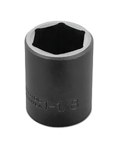 PROTO Torqueplus Impact Socket, 1/2in Drive, 1-1/8in Opening