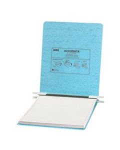 Wilson Jones Presstex Pressboard Data 3-Ring Binder, 1in Round Rings, 41% Recycled, Light Blue