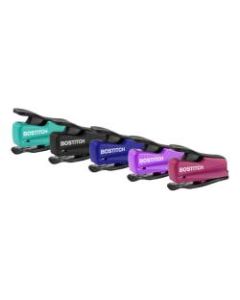 Bostitch Nano Mini Stapler, 12 Sheets Capacity, Assorted Colors