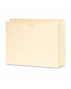 Smead End-Tab Expansion File Jackets, Letter Size, 2in Expansion, Manila, Box Of 25