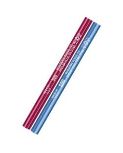 Musgrave Pencil Co. TOT Big Dipper Jumbo Pencils, 2.11 mm, #2 Medium Soft Lead, Blue/Red, Pack Of 72