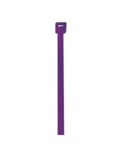Office Depot Brand Color Cable Ties, 4in, Purple, Case Of 1,000