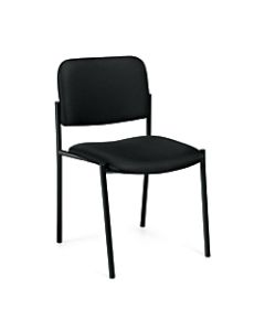 Offices To Go Stackable Chair, 32inH x 22 1/2inW x 19 1/2inD, Black