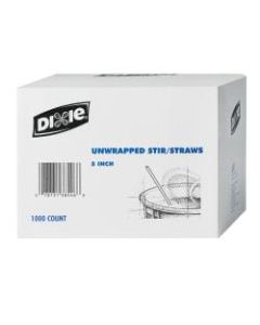 Dixie Coffee Stirrers, Box Of 1,000 Stirrers