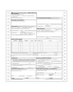 ComplyRight ADA Dental Claim Forms, Continuous, 9in x 11in, Pack Of 2,500 Forms