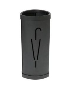 Alba Large Triangular Umbrella Stand - 25.4in x 6.1in x 13in x - Steel, ABS Plastic - 1 Each - Black