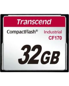 Transcend CF170 32 GB CompactFlash - 89.80 MB/s Read - 38.15 MB/s Write