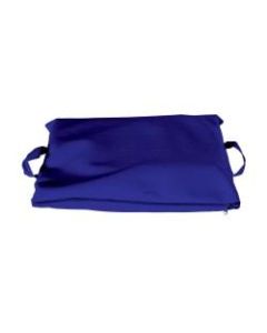DMI Duro-Gel Flotation Cushion, With Polyester/Cotton Cover, 16in x 18in, Navy