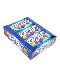 Razzles Gum, Assorted Flavors, Box Of 24