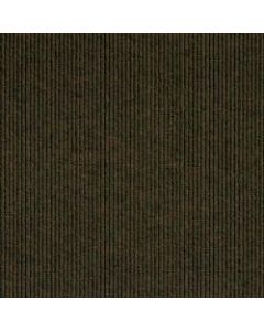 Foss Floors Mod Mat Rib Peel & Stick Carpet Tiles, 18in x 18in, Mahogany, Set Of 10 Tiles