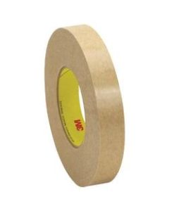 3M 9498 Adhesive Transfer Tape Hand Rolls, 3in Core, 1in x 120 Yd., Clear, Case Of 36