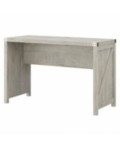 Kathy Ireland Home by Bush Furniture Cottage Grove 48inW Farmhouse Writing Desk, Cottage White, Standard Delivery