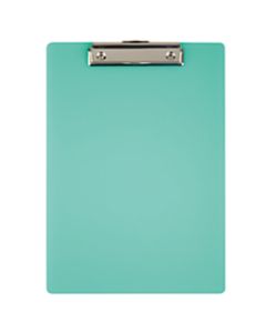 Office Depot Brand Acrylic Clipboard, 12 11/16in x 9in, Green