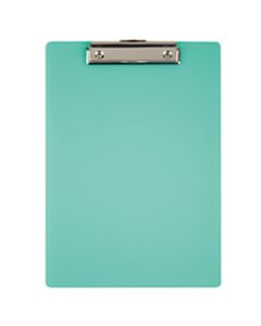 Office Depot Brand Acrylic Clipboard, 12 11/16in x 9in, Green